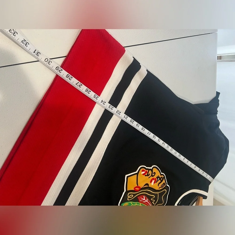 Chicago Blackhawks Starter Vintage jersey black alternate rare mens sz X Large - Picture 7 of 11